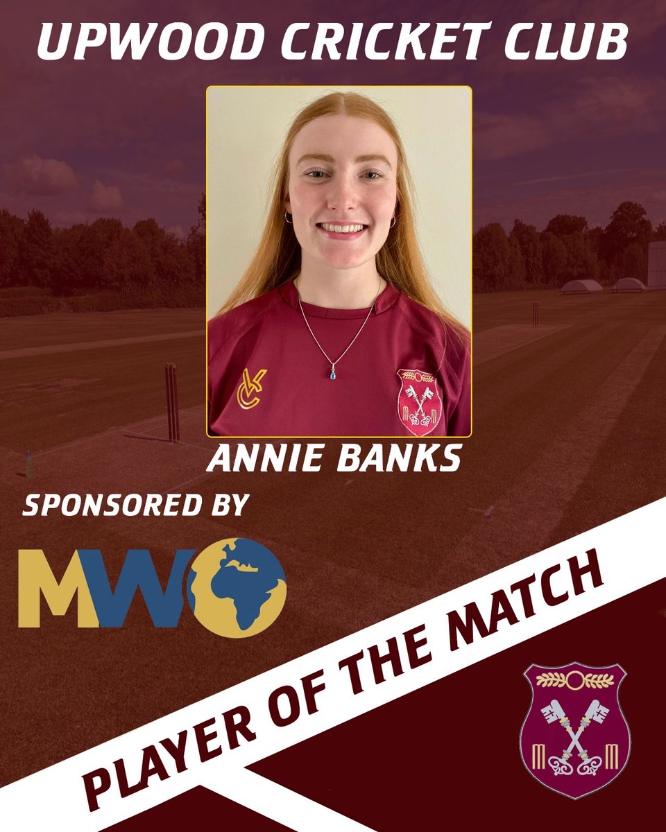Upwood Cricket Club (@c_upwood) on Twitter photo The 2nd team lost by 16 runs in a tight game away to Haddenham on Saturday.
Haddenham scored 216 off 40 overs.
Upwood 210 for 5 off 40 overs
Player Of The Match Annie Banks for her excellent wicket keeping with only one bye in the innings she is sponsored by
<a href="/ModernWorldBus1/">Modern World Business Solutions</a> The 2nd team lost by 16 runs in a tight game away to Haddenham on Saturday.
Haddenham scored 216 off 40 overs.
Upwood 210 for 5 off 40 overs
Player Of The Match Annie Banks for her excellent wicket keeping with only one bye in the innings she is sponsored by
<a href="/ModernWorldBus1/">Modern World Business Solutions</a>