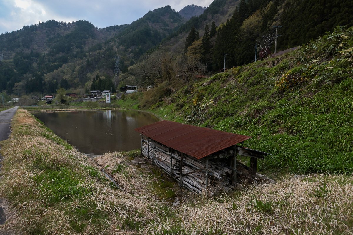 稲架小屋。
#小屋のある風景 #小屋愛好会
