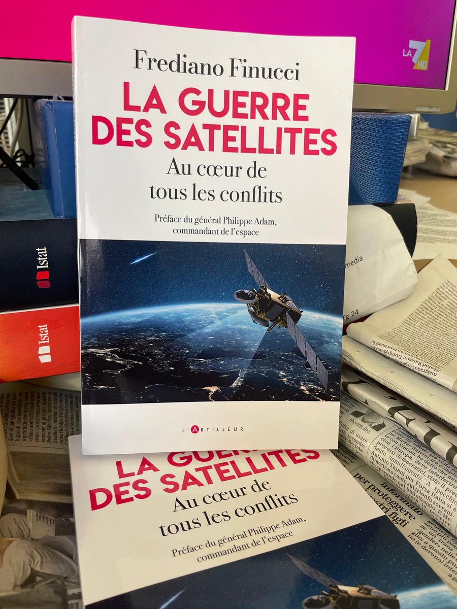 Frediano Finucci (@fredianofinucci) on Twitter photo Très heureux de vous annoncer la sortie de l'édition française de mon livre Operazione Satellite, "La guerre des satellites" par <a href="/EdArtilleur/">Editions de L'Artilleur & Toucan</a> Préface de Philippe Adam commandant des forces spatiales françaises, que je remercie <a href="/Armee_de_lair/">Armée de l'Air et de l'Espace</a> <a href="/PaesiEdizoni/">Paesi Edizioni</a> Très heureux de vous annoncer la sortie de l'édition française de mon livre Operazione Satellite, "La guerre des satellites" par <a href="/EdArtilleur/">Editions de L'Artilleur & Toucan</a> Préface de Philippe Adam commandant des forces spatiales françaises, que je remercie <a href="/Armee_de_lair/">Armée de l'Air et de l'Espace</a> <a href="/PaesiEdizoni/">Paesi Edizioni</a>