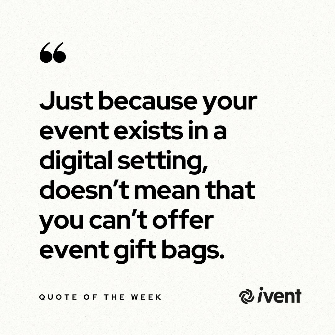 Virtual swag isn’t just a nice extra—it’s a smart strategy.

From promo codes to playable games, see what to include in your swag bag to boost engagement &amp; ROI at your next online event.

Read the full guide here: ivent-hq.com/blog/virtual-s…

#virtualevent #eventprofsuk #eventprofs