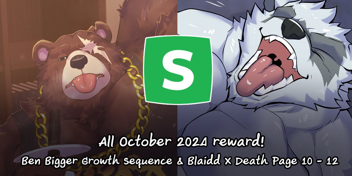 Previous reward October 2024

For those who did not support on October 2024

Ben growth sequence pack &amp; comic "Blaidd X Death" Page 10 - 12

Now on my store

Buy here

-For Patreon member
👉[Link in my Patreon]

-For non-members
👉[In my Bio]