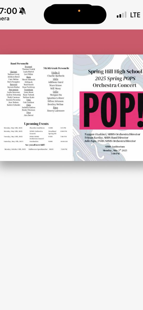 USD230Supt's tweet image. SHHS  Orchestra Concert was Fantastic last night🎶🎵🎯 #Harmonious