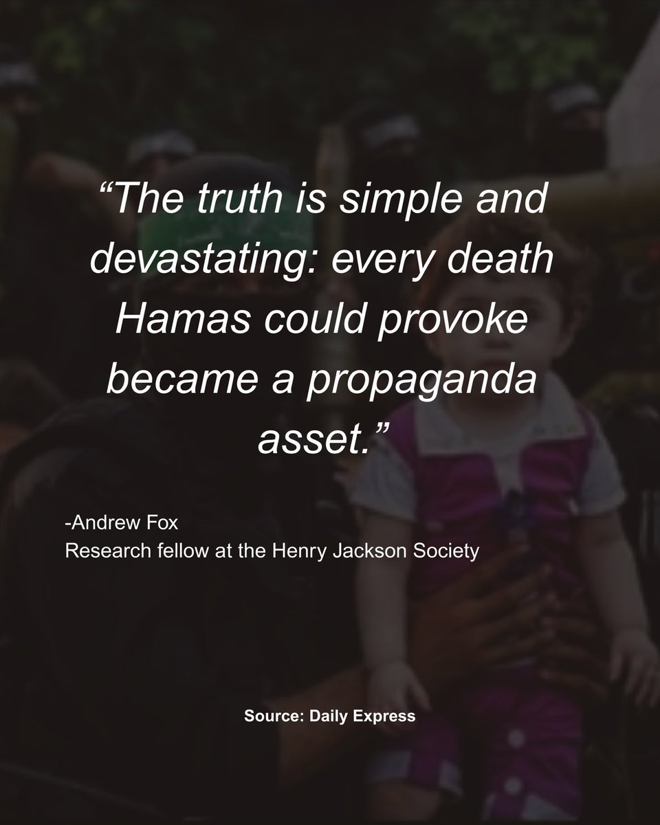 Israel in the UK 🇮🇱🤝🇬🇧 (@israelinuk) on Twitter photo FACT: Hamas have been putting the lives of Palestinian civilians at risk deliberately.
This new report by <a href="/HJS_Org/">Henry Jackson Society</a> accuses media outlets of purposefully downplaying Hamas’s role in civilian casualties. FACT: Hamas have been putting the lives of Palestinian civilians at risk deliberately.
This new report by <a href="/HJS_Org/">Henry Jackson Society</a> accuses media outlets of purposefully downplaying Hamas’s role in civilian casualties.