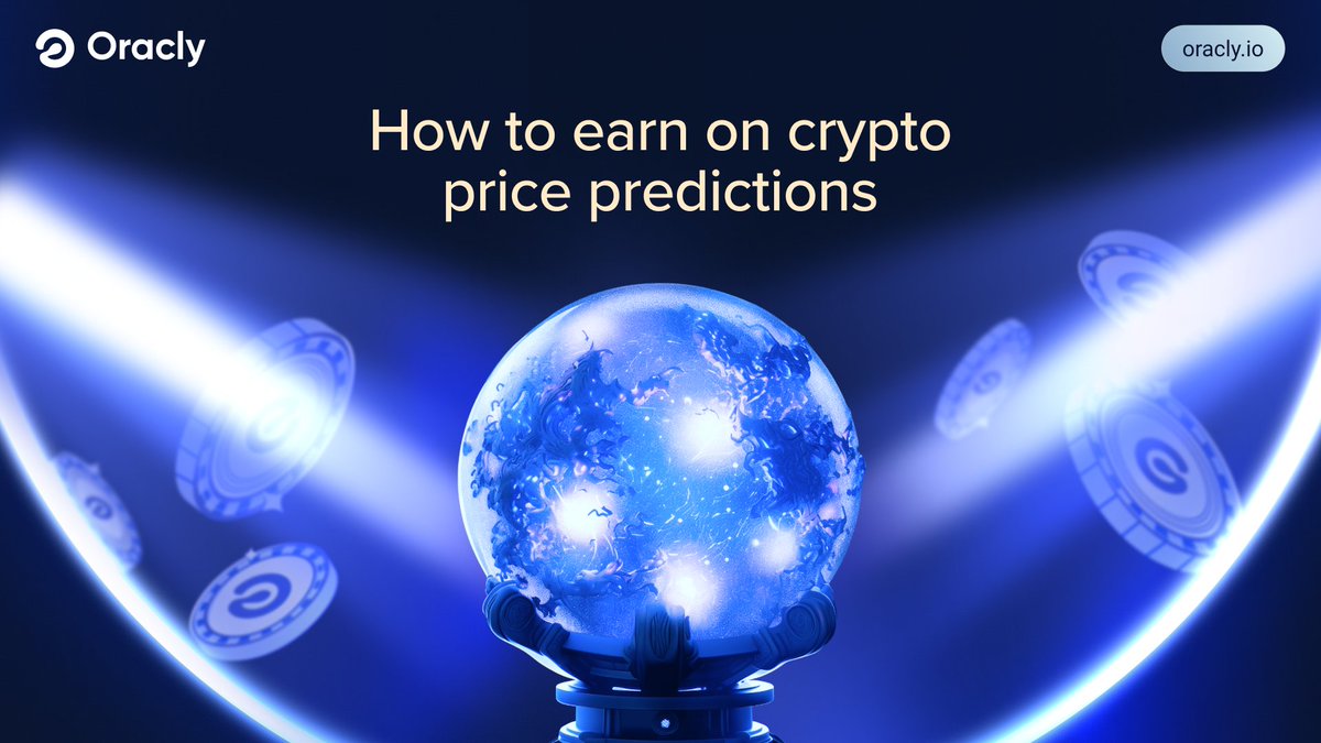 🔮 Think you can predict the market?

Oracly lets you earn by forecasting $BTC price movements in real-time.

Simple. On-chain. Rewarding.
Make your call → app.oracly.io/webtrader

#Oracly #CryptoPredictions #GameFi #DeFi