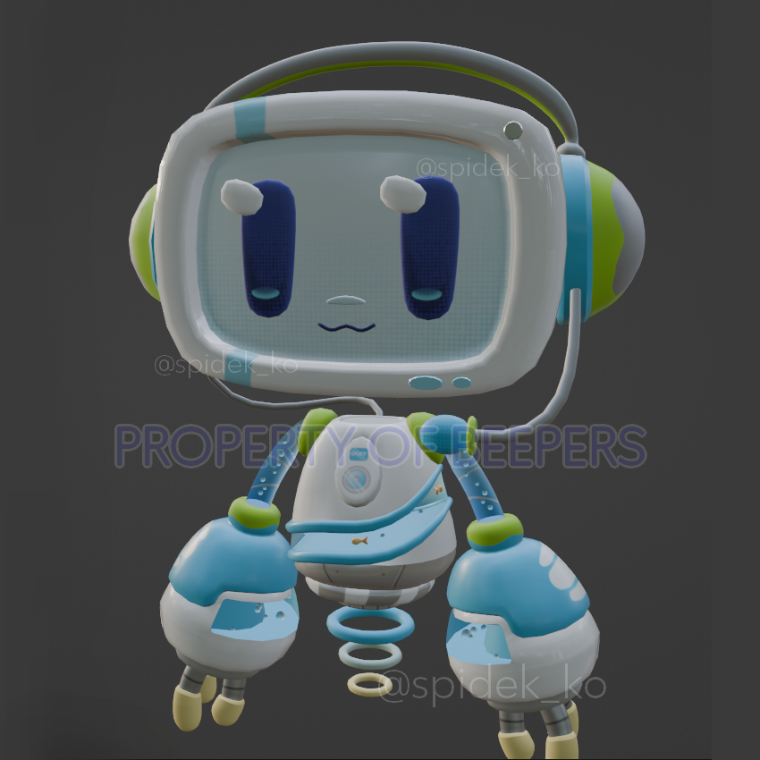 spidek_ko's tweet photo. What a wonderful experience was to work with you @BeepersVT ! (ﾉ≧▽≦)ﾉ🌐💚🌎🤖
I fully textured and modeled his new FRUTIGER AERO VTUBER MODEL and the ROOM as well!! I had so much fun 10/10 !!
Credits :
•@Mankey_Dog - Tecnical work 
•Sinamon - AMAZING concept art https://t.co/oCh5ilsde8
