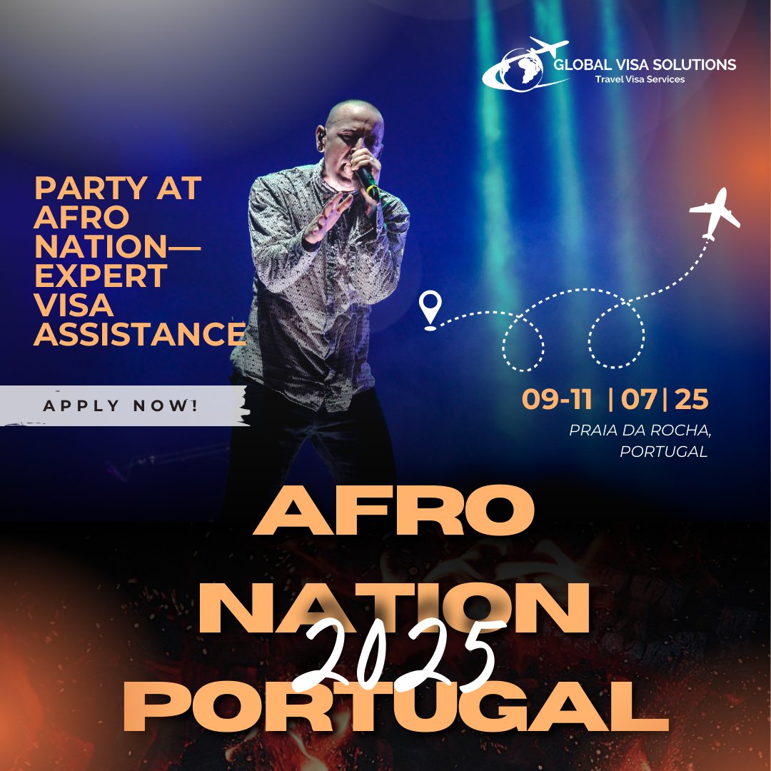 GLOBAL VISA SOLUTIONS (@globalvisauae) on Twitter photo Big stage, big stars, big vibesโAfro Nation is calling!
Let us handle your Portugal visa so you can focus on your outfit.
WhatsApp: +971 52 929 5529
Viber: +63 908 118 5188
PH number: +63 9662268075
๐ท info@globalvisa.me
#AfroNation2025 #SchengenReady #PortugalVisa Big stage, big stars, big vibesโAfro Nation is calling!
Let us handle your Portugal visa so you can focus on your outfit.
WhatsApp: +971 52 929 5529
Viber: +63 908 118 5188
PH number: +63 9662268075
๐ท info@globalvisa.me
#AfroNation2025 #SchengenReady #PortugalVisa
