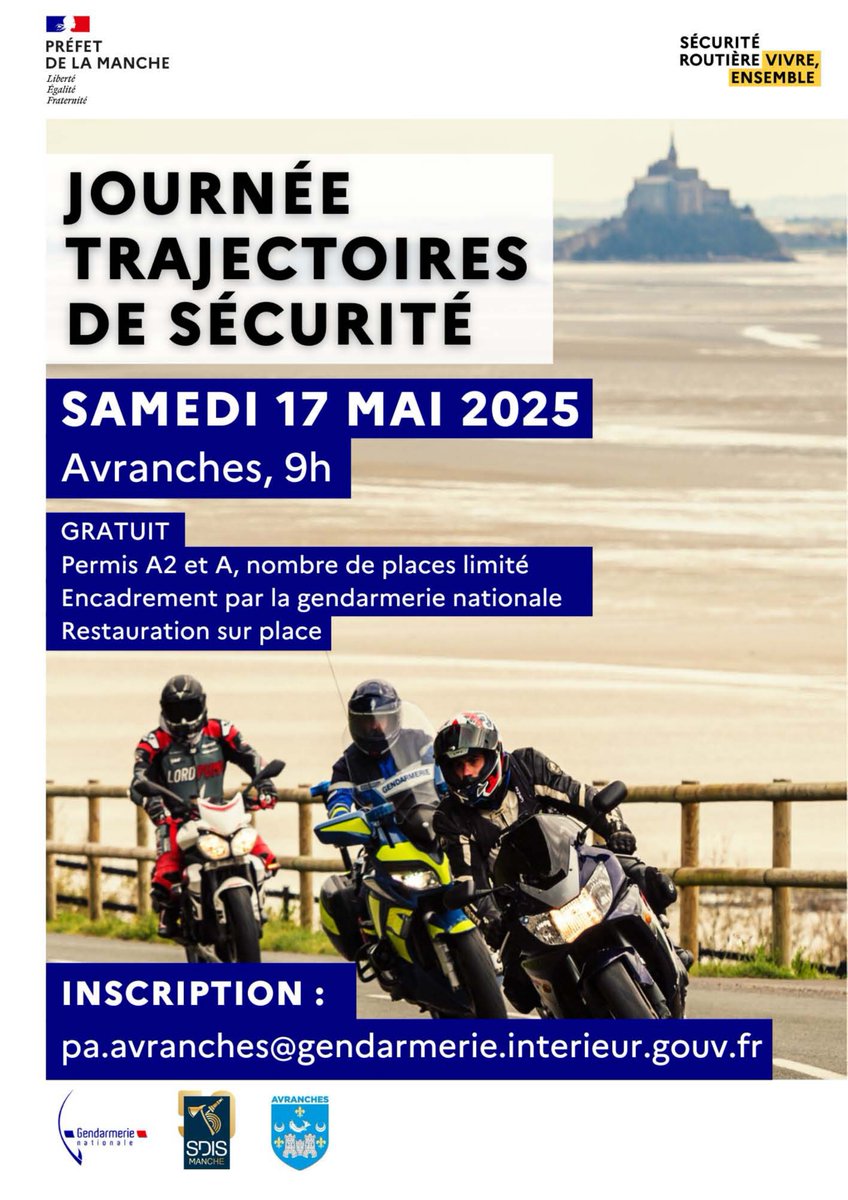Image de Préfet de la Manche - #SécuritéRoutière 🏍️ Les 2RM représentent 35% des victimes et + de 50% des tués sur les routes de l