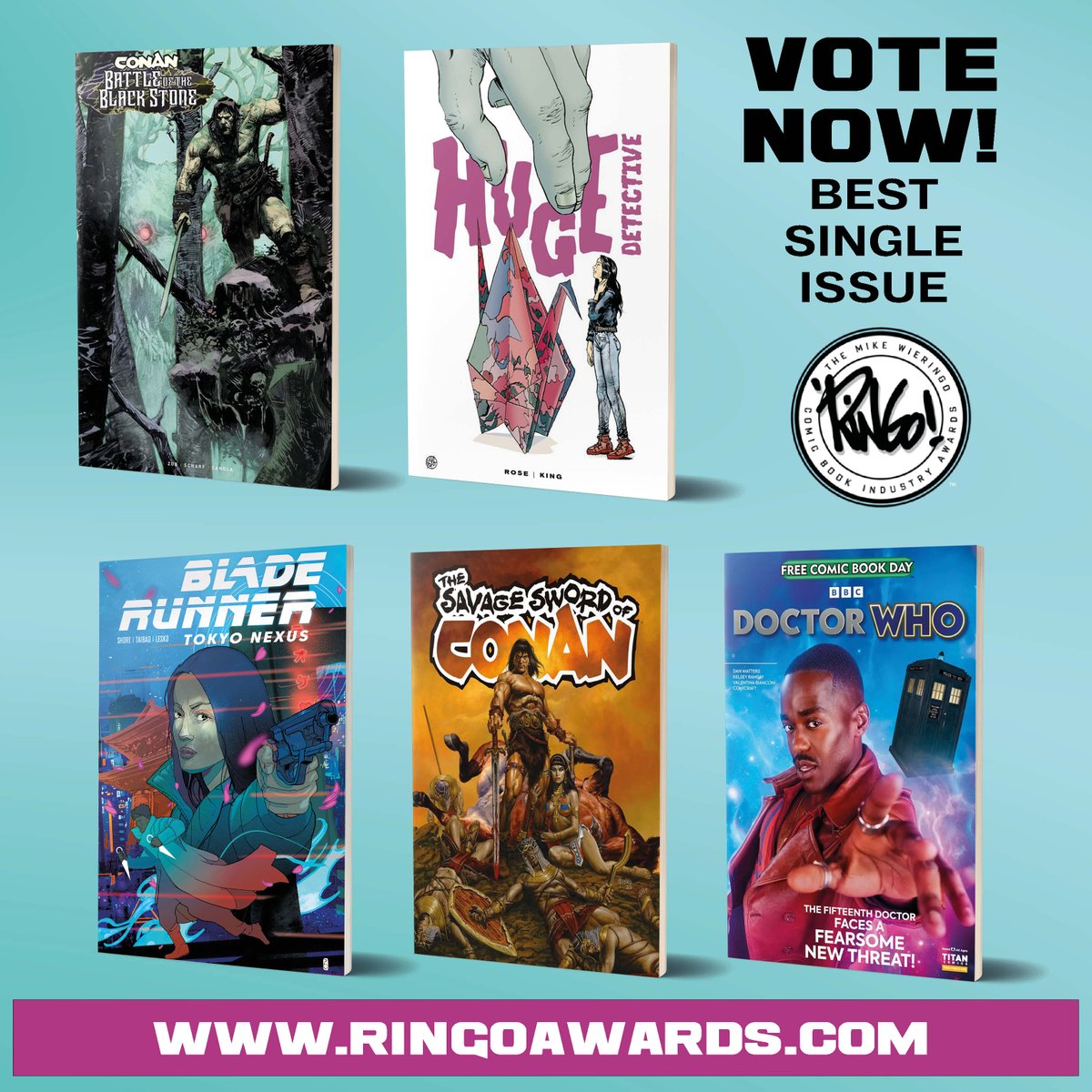 Titan Comics (@comicstitan) on Twitter photo Check out our recommendations and nominate your favorites now at ringoawards.com 🥇
<a href="/adamrose74/">Adam Rose</a> <a href="/KitWallis/">Kit Wallis</a> <a href="/JimZub/">Jim Zub 🎲</a> <a href="/magentaking/">Magenta | 👹👑</a> <a href="/PatrickZircher/">Patch Zircher</a> Check out our recommendations and nominate your favorites now at ringoawards.com 🥇
<a href="/adamrose74/">Adam Rose</a> <a href="/KitWallis/">Kit Wallis</a> <a href="/JimZub/">Jim Zub 🎲</a> <a href="/magentaking/">Magenta | 👹👑</a> <a href="/PatrickZircher/">Patch Zircher</a>
