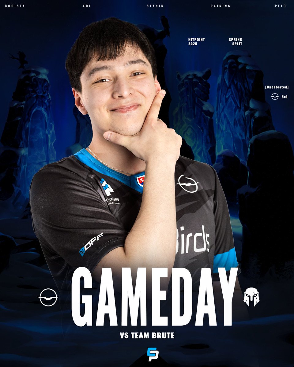 They need the win.
We just need content.
Let’s see how bad BRUTE wants playoffs… and how much fun we can have stopping them.

We go live at four: twitch.tv/hitpointcz 😇