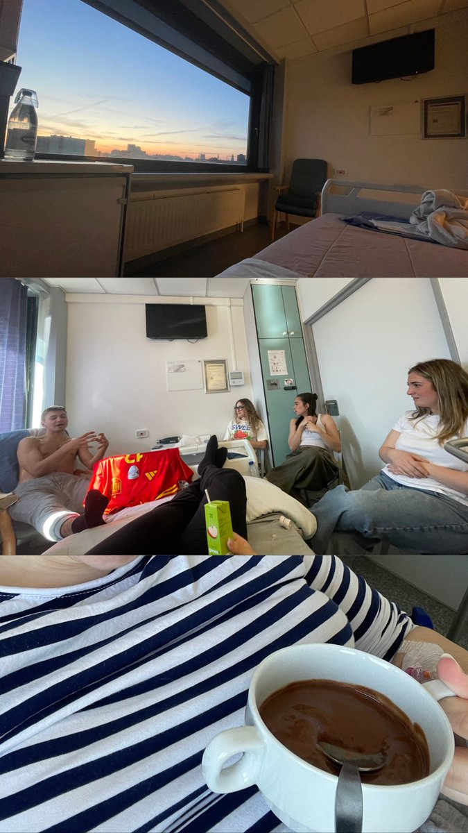 3 días ingresada en el hospital en amberes, era vivir la experiencia erasmus, no sobreviviría