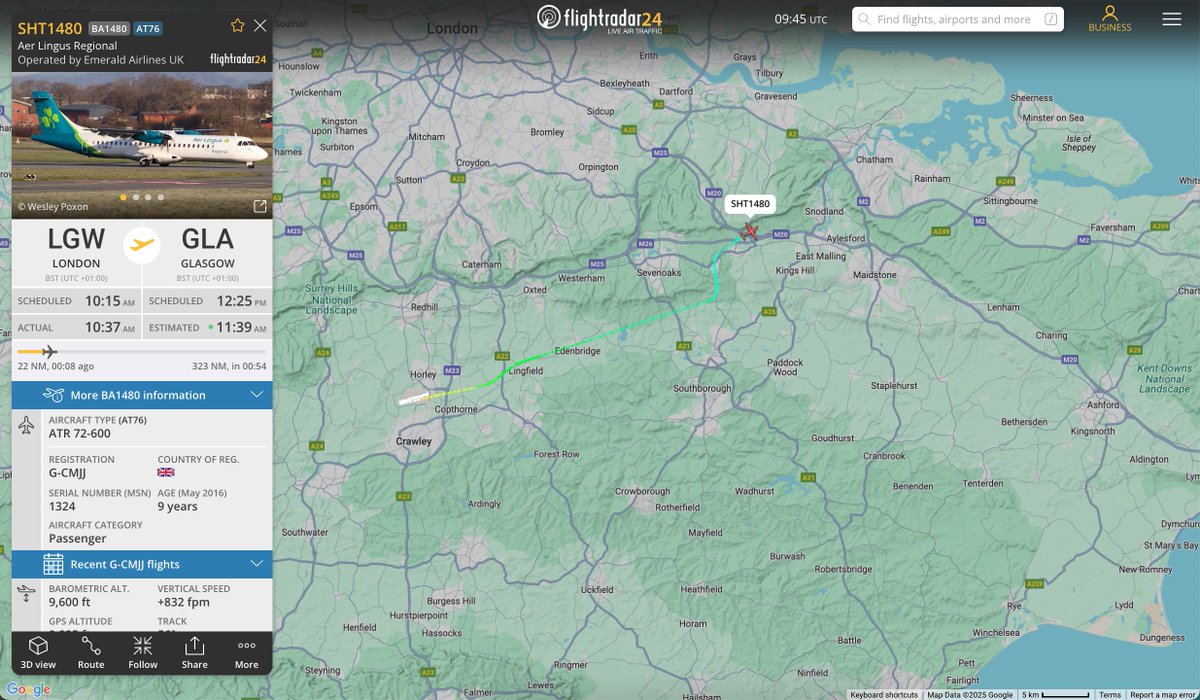 Flightradar24 tweet media