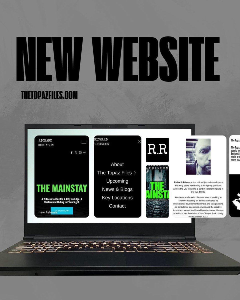 TheTopazFiles's tweet image. Exciting news! My new website is now live — your go-to place for book updates, behind-the-scenes insights, and more. Take a look and stay connected to the Topaz Files. #AuthorWebsite #NewWebsiteLaunch 

thetopazfiles.com