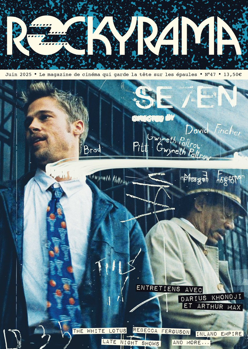 En 1995, David Fincher va rabattre les cartes du thriller et glacer d’effroi les spectateurs du monde entier. Trente ans plus tard, Rockyrama replonge dans les profondeurs de Seven. Autopsie d’un chef-d’œuvre. 📦

Dispo en précommande sur <a href="/ululeFR/">Ulule FR</a>👇
tinyurl.com/rockyramaseven