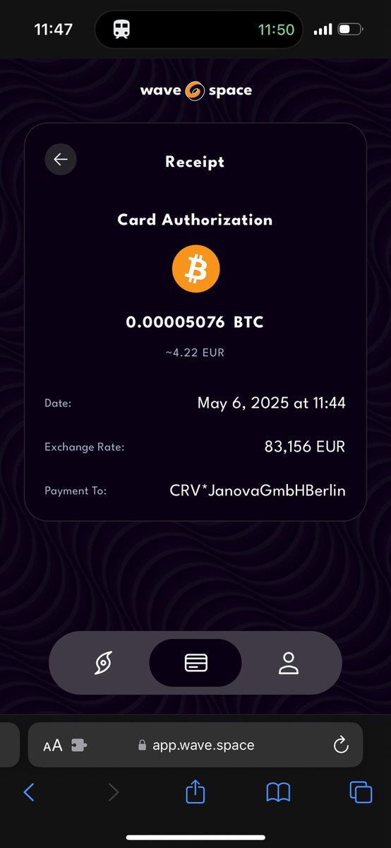 On my way to Viareggio, Italy 🇮🇹 paying ~5000 sats for a large coffee with wavecard 👀

(Who sells „large“ coffees at 400+ml?! Wtf...)