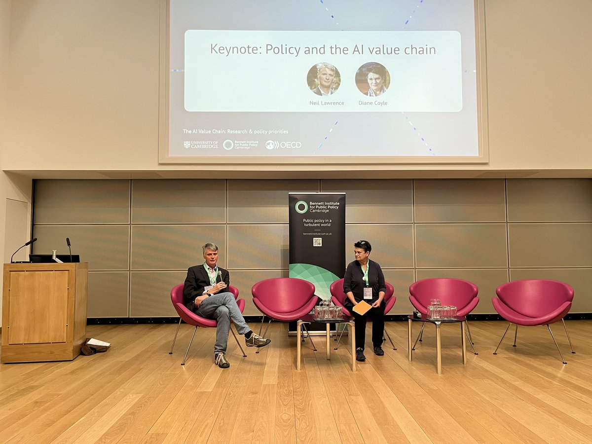 Flavio Toxværd ⭐️⭐️⭐️ (@toxvaerd1) on Twitter photo Neil Lawrence on Policy and the AI Value Chain <a href="/BennettInst/">Bennett Institute for Public Policy</a> —bennettinstitute.cam.ac.uk/events/the-ai-… <a href="/DianeCoyle1859/">Diane Coyle</a> Neil Lawrence on Policy and the AI Value Chain <a href="/BennettInst/">Bennett Institute for Public Policy</a> —bennettinstitute.cam.ac.uk/events/the-ai-… <a href="/DianeCoyle1859/">Diane Coyle</a>