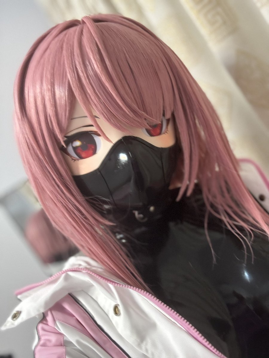 #ゴムの日
🎭头壳：<a href="/Huyaoshouzuo/">Kigurumi狐妖手作</a> 
😷口罩： <a href="/WNXThduole/">Am手工坊</a>