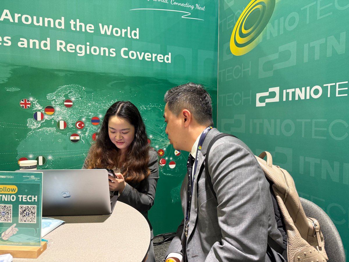 M800Ltd's tweet photo. 🔊 The #M800 team has arrived at #ITW2025 – International Telecoms Week!

📍 Let’s connect — reach out to us at event@m800.com to explore exciting partnership opportunities at the world’s premier telecom summit.

✨ This is just the beginning… see you in the coming days! #ITW https://t.co/FvBbIluPnu