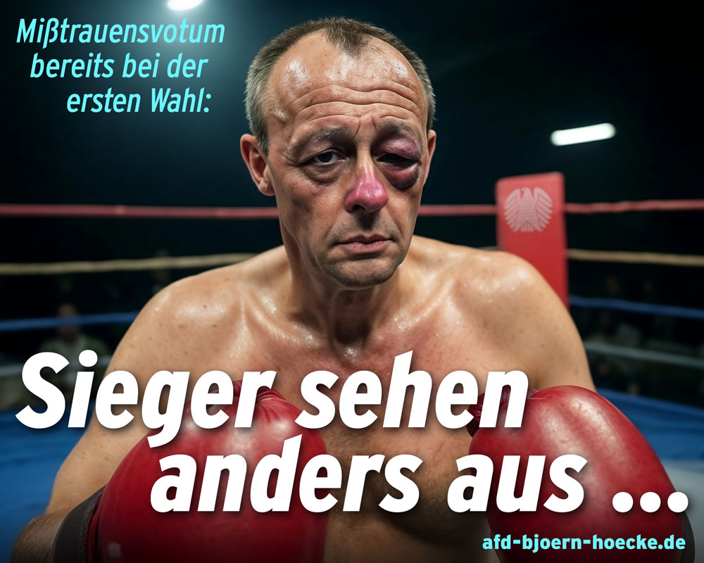 Das gab es noch nie! Bisher wurde jeder Bundeskanzler im ersten Wahlgang gewählt. Friedrich Merz konnte nur 310 der für eine Mehrheit erforderlichen 316 Stimmen gewinnen, obwohl Union und SPD zusammen über 328 Sitze verfügen. Das ist ein Mißtrauensvotum aus den eigenen Reihen –