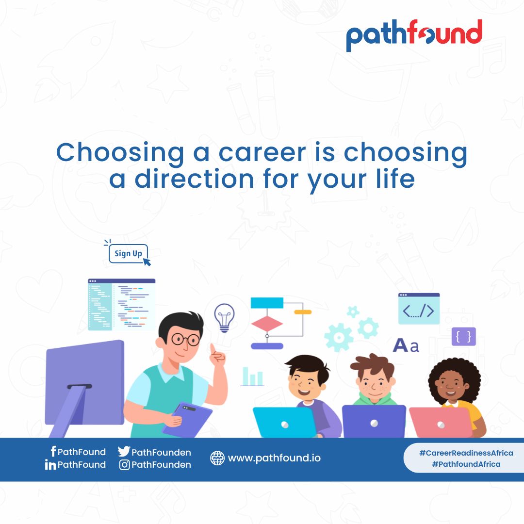 PathFoundEN's tweet photo. Choosing a career is choosing a direction for your life.
And with all the options out there, it’s easy to feel overwhelmed.

That’s where career guidance makes a difference. https://t.co/doCn1mfH11