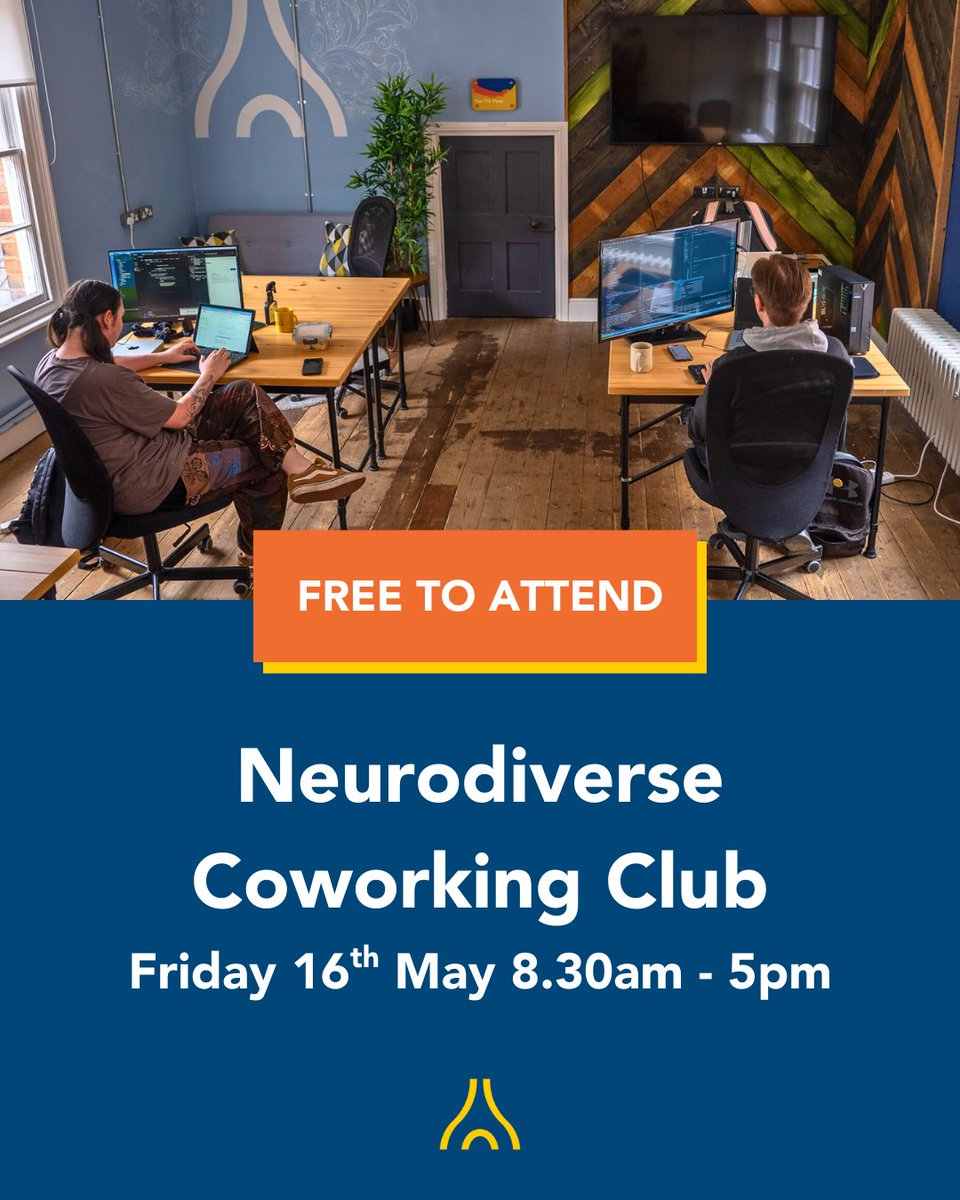 The Kiln (@thekilnco) on Twitter photo Join us for the next neurodiverse-friendly coworking drop-in!
Come as you are, take breaks when you need, and connect (or not!) in a supportive environment. No pressure.
Free entry! Let us know if you're coming along 👉️ hello@thekiln.co
#Worcestershirehour Join us for the next neurodiverse-friendly coworking drop-in!
Come as you are, take breaks when you need, and connect (or not!) in a supportive environment. No pressure.
Free entry! Let us know if you're coming along 👉️ hello@thekiln.co
#Worcestershirehour