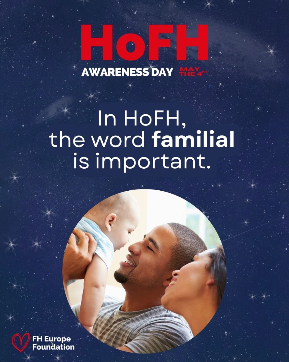 RARE Revolution Magazine (@rarerevolutionm) on Twitter photo Familial hypercholesterolaemia affects family members. Inheritance chances: 25% no genes, 50% one gene, 25% two genes. Don't let it dictate destiny! Visit: fhef.org/hofh-awareness…. #Unite4HoFH #KnowHoFH #RareDisease #Maythe4thbewithyou #HoFHAwarenessDay <a href="/fhpatienteurope/">FH Europe Foundation</a> Familial hypercholesterolaemia affects family members. Inheritance chances: 25% no genes, 50% one gene, 25% two genes. Don't let it dictate destiny! Visit: fhef.org/hofh-awareness…. #Unite4HoFH #KnowHoFH #RareDisease #Maythe4thbewithyou #HoFHAwarenessDay <a href="/fhpatienteurope/">FH Europe Foundation</a>