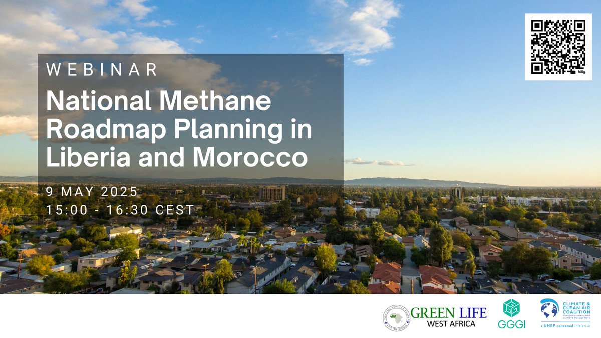 Join the upcoming webinar to hear firsthand how Liberia and Morocco developed their national methane roadmaps and what lessons they’ve learned along the way.

Register here: lnkd.in/dtZ76p7v
