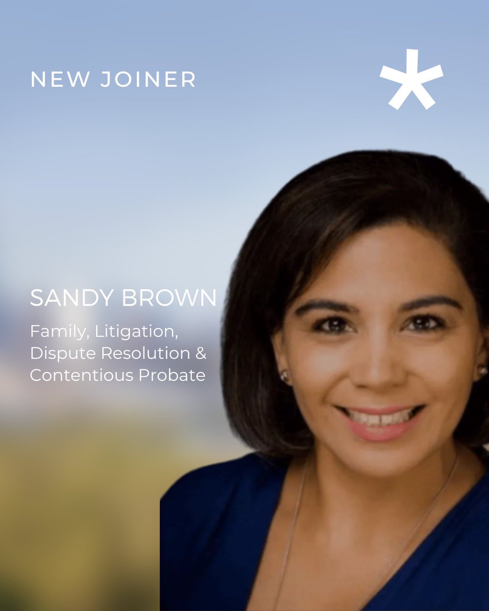 We are pleased to announce that Sandy Brown has joined the Spencer West team 🎉 

Sandy is an experienced Family and Litigation solicitor with 19+ years’ experience in the legal profession. 

Learn more about Sandy here: bit.ly/43qndBp

#WeAreSpencerWest