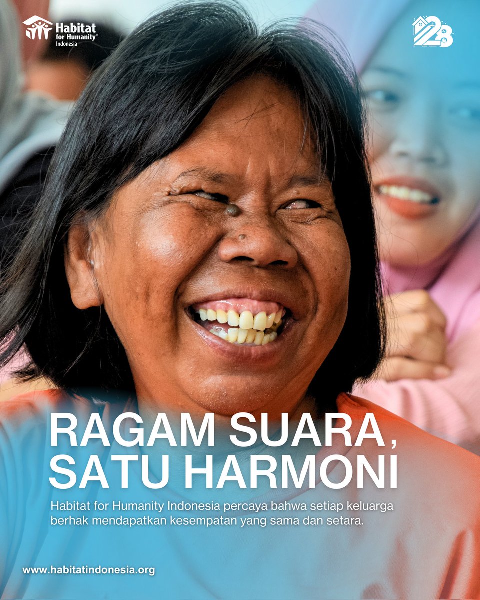 Setiap keluarga berhak atas rumah yang layak huni! 

Habitat for Humanity Indonesia percaya bahwa setiap keluarga, tanpa terkecuali, berhak mendapatkan kesempatan yang sama dan setara untuk hidup lebih baik.