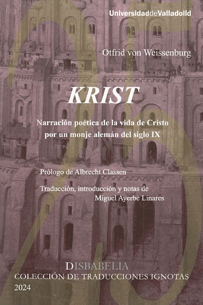 KRIST. NARRACIÓN POÉTICA DE LA VIDA DE CRISTO POR UN MONJE ALEMÁN DEL SIGLO IX. Krist es una de las mayores joyas de la literatura alemana de la Edad Media y Otfrid von Weissenburg es considerado el introductor de la rima final en la literatura alemana. acortar.link/3xUWnC