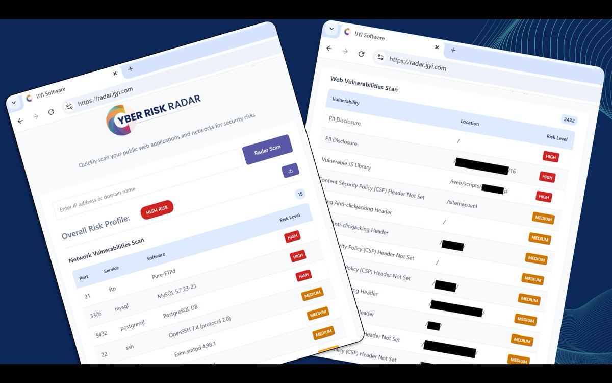 Our Pen Test Tech in Action!

It’s purpose-built - giving our certified penetration testers quick visibility into vulnerabilities and helping us spot risks faster for our customers.

If you're worried about cyber risks, reach out - info@ijyi.com.

#pentesting #cyberrisk