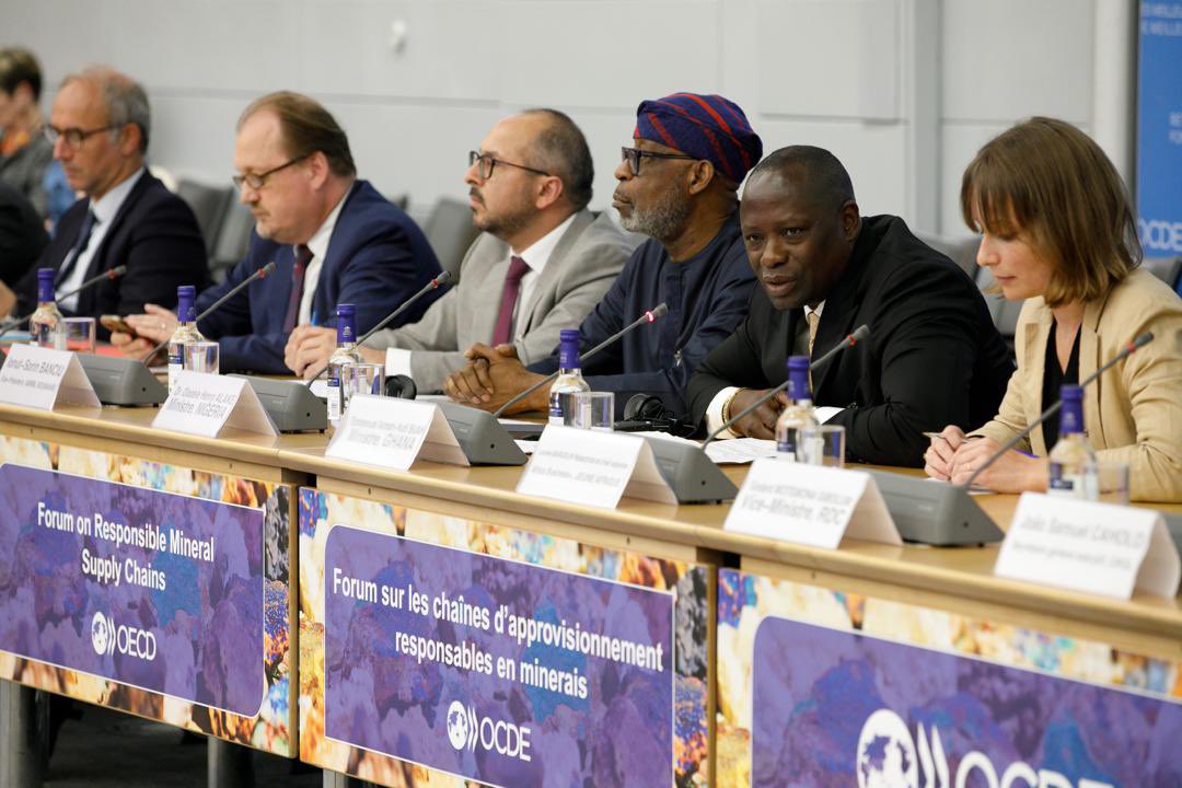 I led Ghana’s delegation to the 18th OECD Forum in Paris, at the invitation of the Organisation for Economic Co-operation and Development (OECD).

The deliberations centered on strategic cooperation in developing sustainable and resilient critical mineral supply chains, with