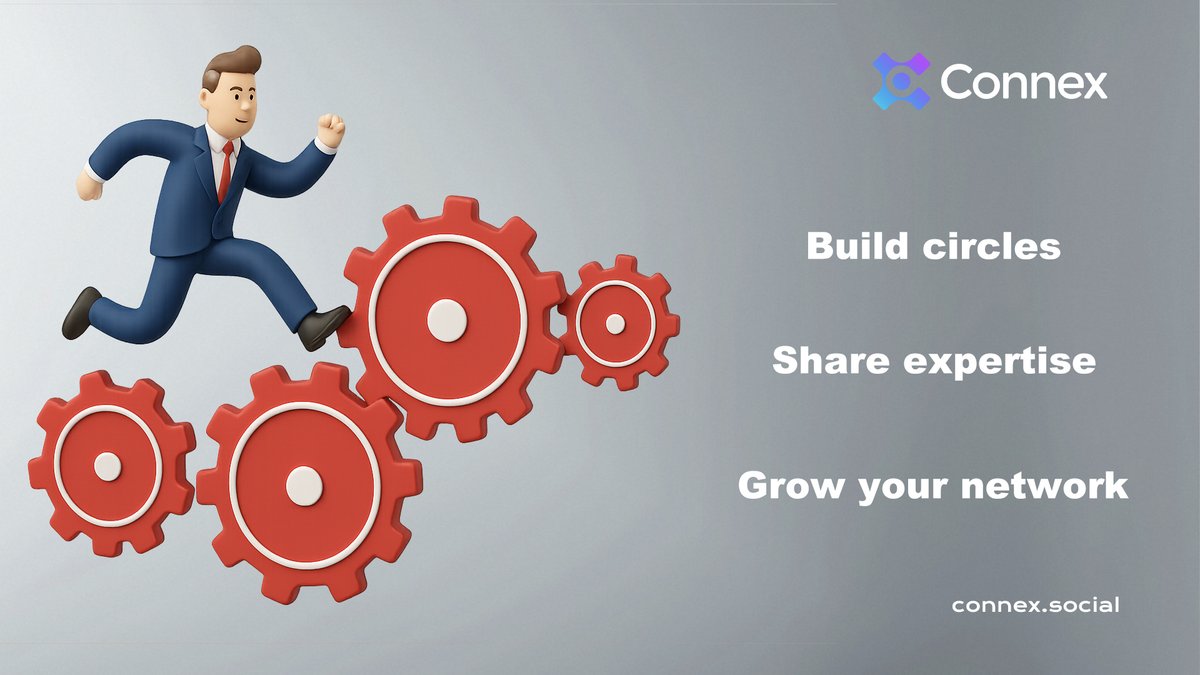 Connex (@connexsocial) on Twitter photo π The LinkedIn of Web3? Think bigger. #Connex isnβt just a job boardβitβs a decentralized professional ecosystem! π‘ $CONX
πΉ Tokenized rewards ($CONX) for high-integrity profiles
πΉ Governance-powered incentives
πΉ Build circles, share expertise, grow your network π The LinkedIn of Web3? Think bigger. #Connex isnβt just a job boardβitβs a decentralized professional ecosystem! π‘ $CONX
πΉ Tokenized rewards ($CONX) for high-integrity profiles
πΉ Governance-powered incentives
πΉ Build circles, share expertise, grow your network