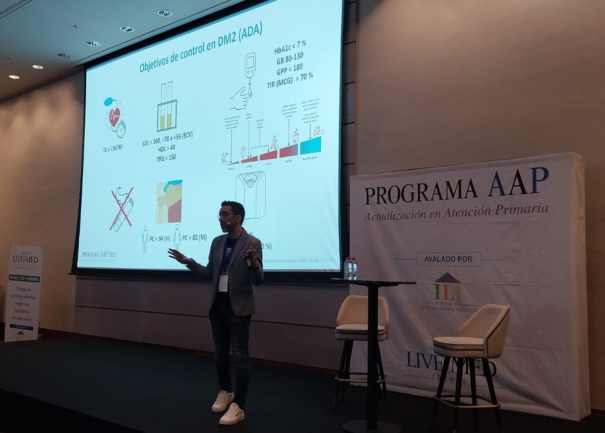 #AAP25Valencia🌟El👨‍⚕️Dr. Javier Cornejo Martínexpone y explica que el paciente CRM no puede esperar ya que su patología  es un problema médico que afecta el corazón, los riñones y el metabolismo.
<a href="/SEMERGENap/">SEMERGEN | Médicos de AP #YoPrefieroMFyC</a>

🌎📅 ¡Próximas fechas y sedes del #ProgramaAAP!
lc.cx/9hIECu