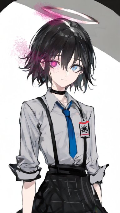 ブルアカぽくてもいいんだけどこの子に関しては画風をリアル風にするとまがまがしさが出る 