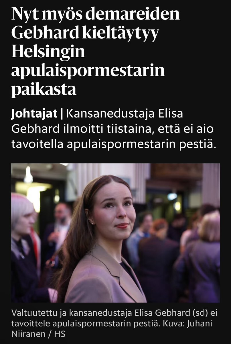 Pirautus Paavo Väyryselle voisi auttaa