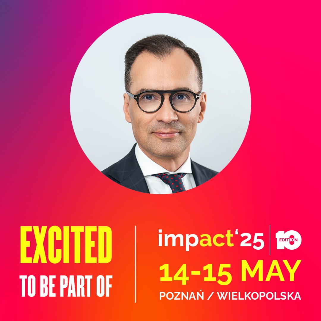 Zdrowie ponad podziałami — także w działaniu.
Już 15 maja będę miał przyjemność wziąć udział jako prelegent w Roundtable Health podczas konferencji Impact’25 w Poznaniu!