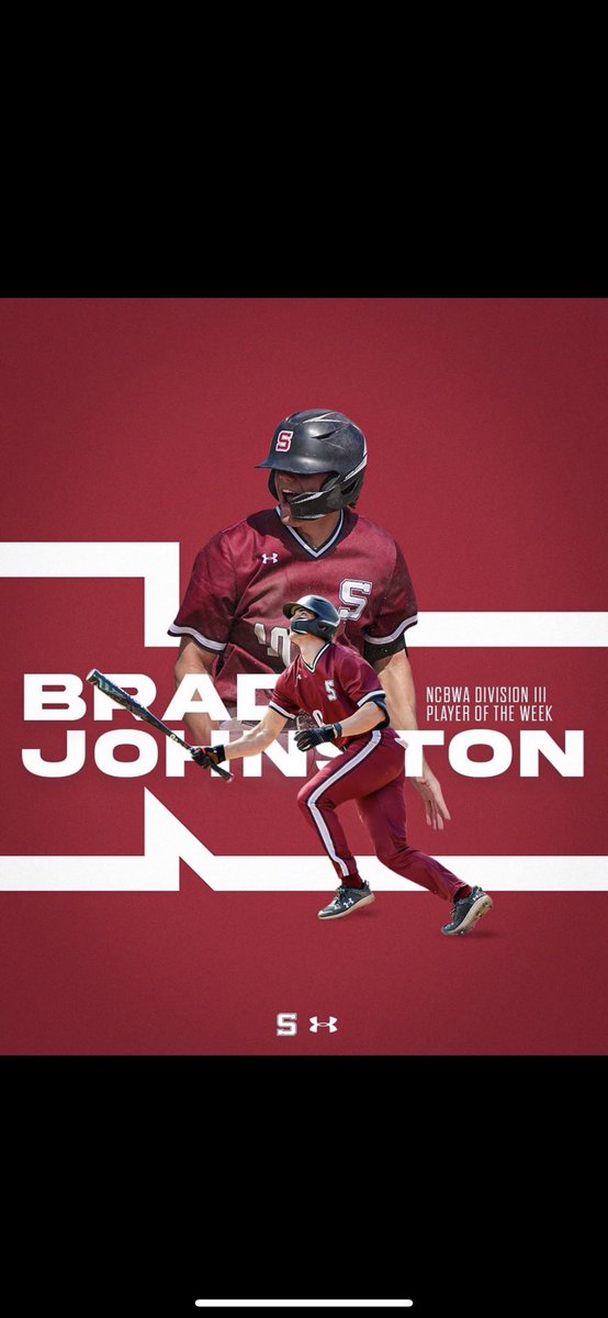 ShowBall (@showballcamps) on Twitter photo Congrats to Showball alumni <a href="/bjohnston857/">Brad Johnston</a>
He was named <a href="/NCBWA/">NCBWA</a> Division 3 Player of the Week after slugging 1.563 with 5 home runs and 14 RBIs in 4 games! <a href="/ptwsports/">Play to Win (PTW)</a> <a href="/axcessbaseball/">Axcess Baseball LI</a> <a href="/SwatBaseball/">Swarthmore Baseball</a> <a href="/CentennialConf/">CentennialConference</a> <a href="/d3baseball/">D3baseball</a> Congrats to Showball alumni <a href="/bjohnston857/">Brad Johnston</a>
He was named <a href="/NCBWA/">NCBWA</a> Division 3 Player of the Week after slugging 1.563 with 5 home runs and 14 RBIs in 4 games! <a href="/ptwsports/">Play to Win (PTW)</a> <a href="/axcessbaseball/">Axcess Baseball LI</a> <a href="/SwatBaseball/">Swarthmore Baseball</a> <a href="/CentennialConf/">CentennialConference</a> <a href="/d3baseball/">D3baseball</a>