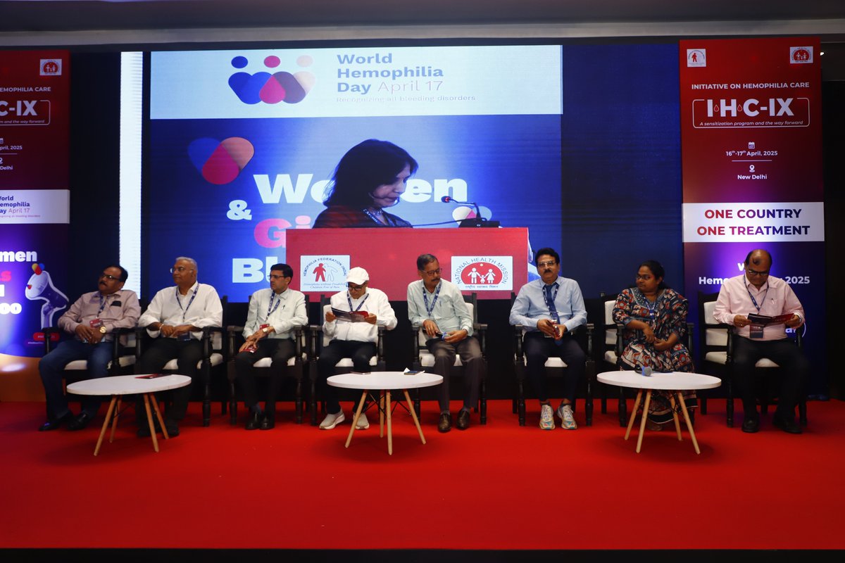 Hemophilia Federation (India) (@hemoindia) on Twitter photo ๐ฃ๐ฎ๐ป๐ฒ๐น ๐๐ถ๐๐ฐ๐๐๐๐ถ๐ผ๐ป
State Panel Discussion on 'Streamlining Health Program Implementation: From PIP Planning to Procurement & Distribution Process' with health officials from Haryana, Punjab, Telangana, Andhra Pradesh, Gujarat, Bihar & Tamil Nadu
#IHCIX #whd2025 ๐ฃ๐ฎ๐ป๐ฒ๐น ๐๐ถ๐๐ฐ๐๐๐๐ถ๐ผ๐ป
State Panel Discussion on 'Streamlining Health Program Implementation: From PIP Planning to Procurement & Distribution Process' with health officials from Haryana, Punjab, Telangana, Andhra Pradesh, Gujarat, Bihar & Tamil Nadu
#IHCIX #whd2025