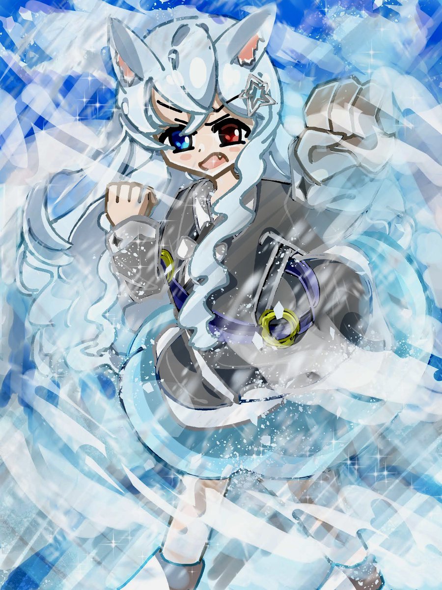 「右のイラスト私もお気に入りですよ よかったらうちの子も見ていってください!!!!」|SATY サティ✨のイラスト