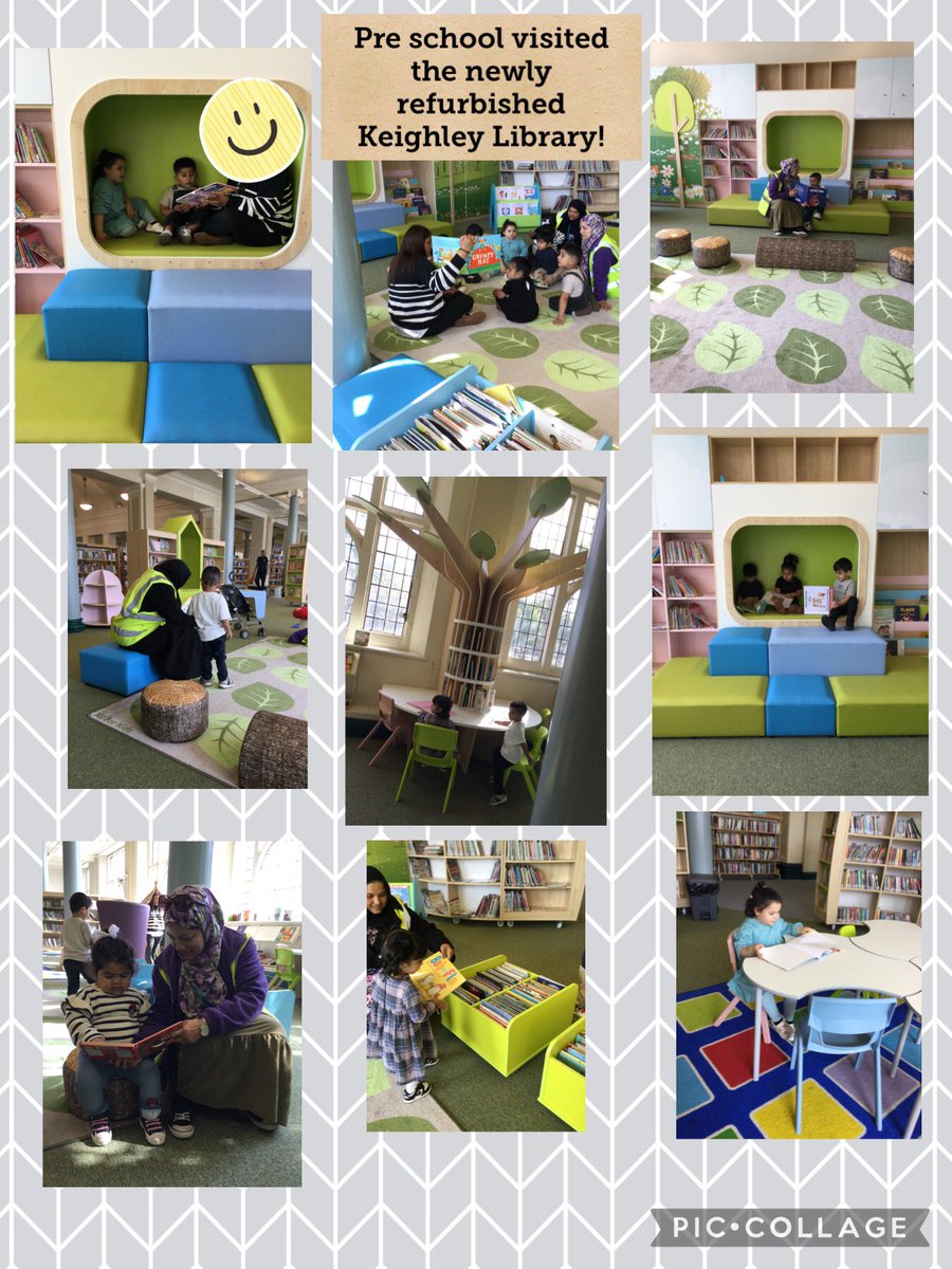 Eastwood Community School (@ecs_keighley) on Twitter photo Pre school visited the newly refurbished <a href="/KeighleyLibrary/">Keighley Library & Local Studies</a>, they had fun reading books and loved exploring all of the different new reading areas! What a treat! #CulturalCapital #stickylearning #LoTc #50TTDBradford #10BookSharing #Community Pre school visited the newly refurbished <a href="/KeighleyLibrary/">Keighley Library & Local Studies</a>, they had fun reading books and loved exploring all of the different new reading areas! What a treat! #CulturalCapital #stickylearning #LoTc #50TTDBradford #10BookSharing #Community