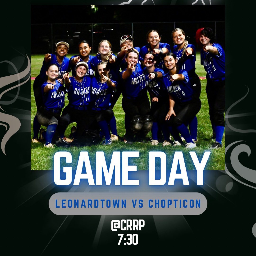 Leonardtown Softball (@ltown_softball) on Twitter photo For the first time since 2017, we have the opportunity to play for a conference championship tonight. Let’s go!! 💪🏻 #BethatB #bingo
<a href="/cszscores/">County Sports Zone</a> <a href="/WashPostHS/">WashPost HS Sports</a> For the first time since 2017, we have the opportunity to play for a conference championship tonight. Let’s go!! 💪🏻 #BethatB #bingo
<a href="/cszscores/">County Sports Zone</a> <a href="/WashPostHS/">WashPost HS Sports</a>