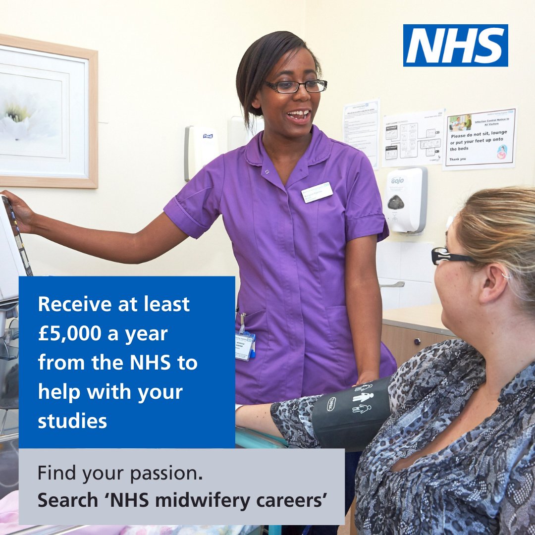 Yesterday, we celebrated our amazing midwives. If you feel inspired, take your first step with a degree in midwifery. 

You'll also be supported in your journey with financial support of £5k a year. 

Find out more about becoming a midwife. 

healthcareers.nhs.uk/midwifery

#IDM2025