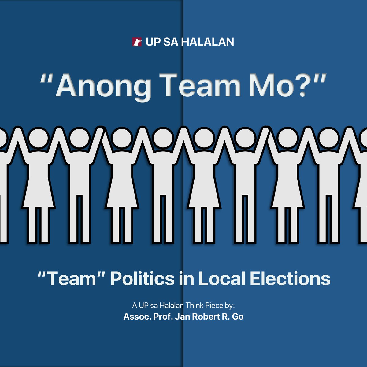 "If teams are the mechanism of the elite, the same can be said for the new breed of politicians seeking to replace those who have held power for a long time."

Read the full article by <a href="/upd_polsci/">UP Department of Political Science</a> Associate Professor <a href="/WuAnping/">Jan Robert R Go 吴安平</a> here: halalan.up.edu.ph/anong-team-mo-…

#Halalan2025