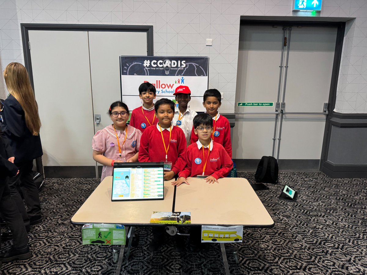 DallowPrimary's tweet image. Our year 5&6 Eco Warriors attended the CCADIS/Apps4Good trip on Friday. They got to present the app that they worked hard to design and create. It was a great experience for them. @ChilternLT @KatharineLovell