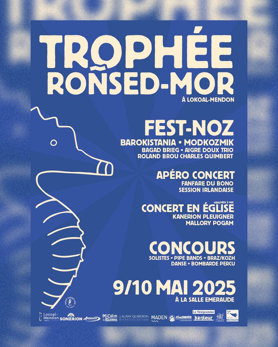 🏆 Rendez-vous à Locoal-Mendon dès ce vendredi pour les premières épreuves du "Trophée McCallum / Ti ar Sonerien".

🎵Concours de jeunes solistes de #cornemuse 

🎉 Trophée Roñsed-Mor 2025

🤝<a href="/ronsedmor/">Bagad Roñsed-Mor</a> <a href="/mccallumbagpipe/">McCallum Bagpipes</a> <a href="/sonerien/">TI AR SONERIEN</a>