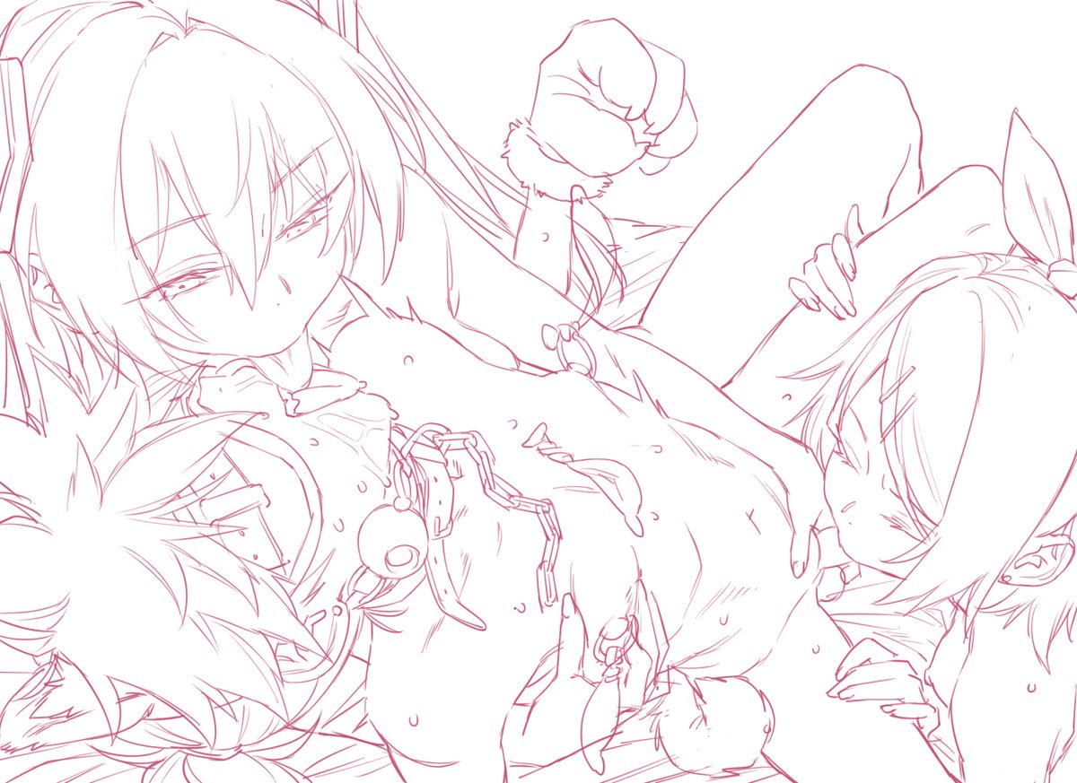 koyatofu3's tweet photo. レンきゅんマゾ犬調教ラフ
たまにがっつりドMなの描きたくなる https://t.co/OHAYodW7Md
