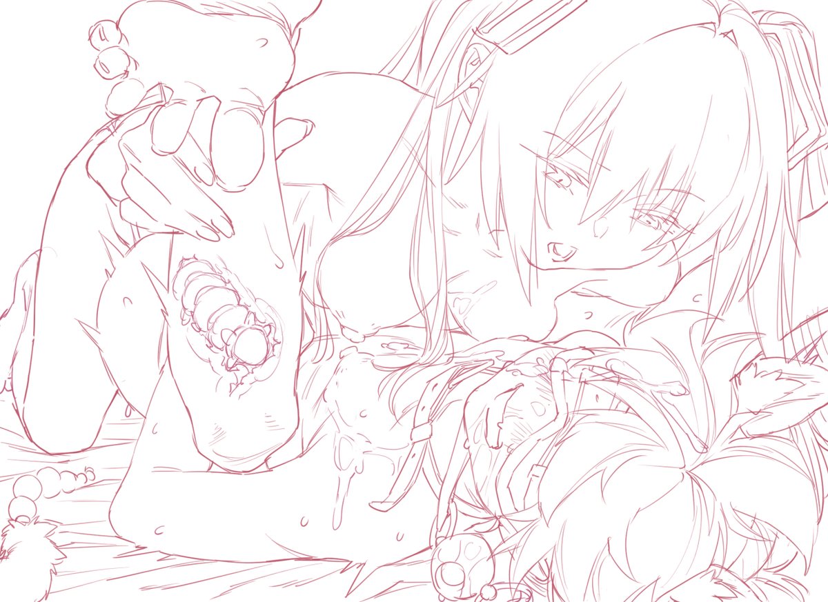 レンきゅんマゾ犬調教ラフ
たまにがっつりドMなの描きたくなる