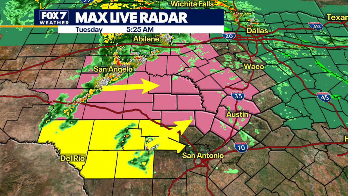 Spotty light rain and fog now will turn into a stormy setup later this morning. Tracking 2 areas of storms that will merge in our neighborhoods in a few hours.