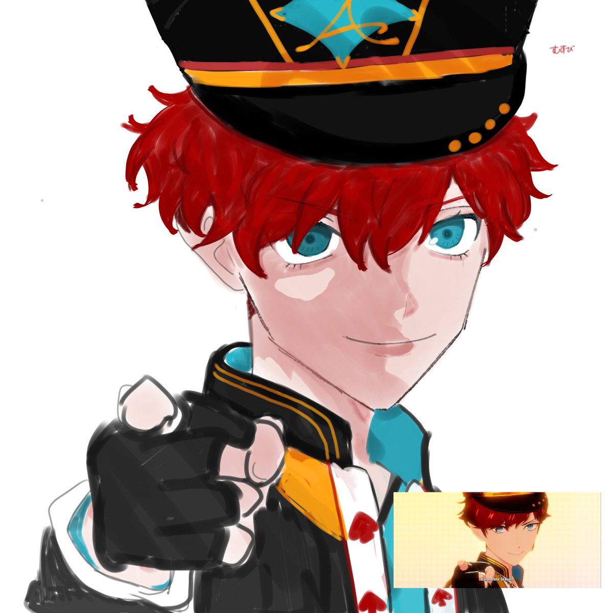 周年曲のの最初らへんでひいろが片目ハイライトになるのが激めろです