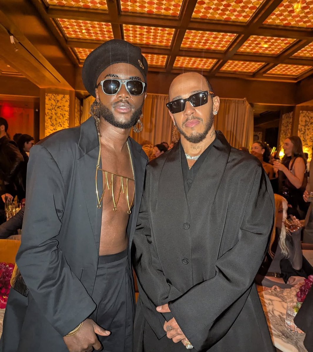 SIR LEWIS HAMILTON'S AFTER PARTY FIT!